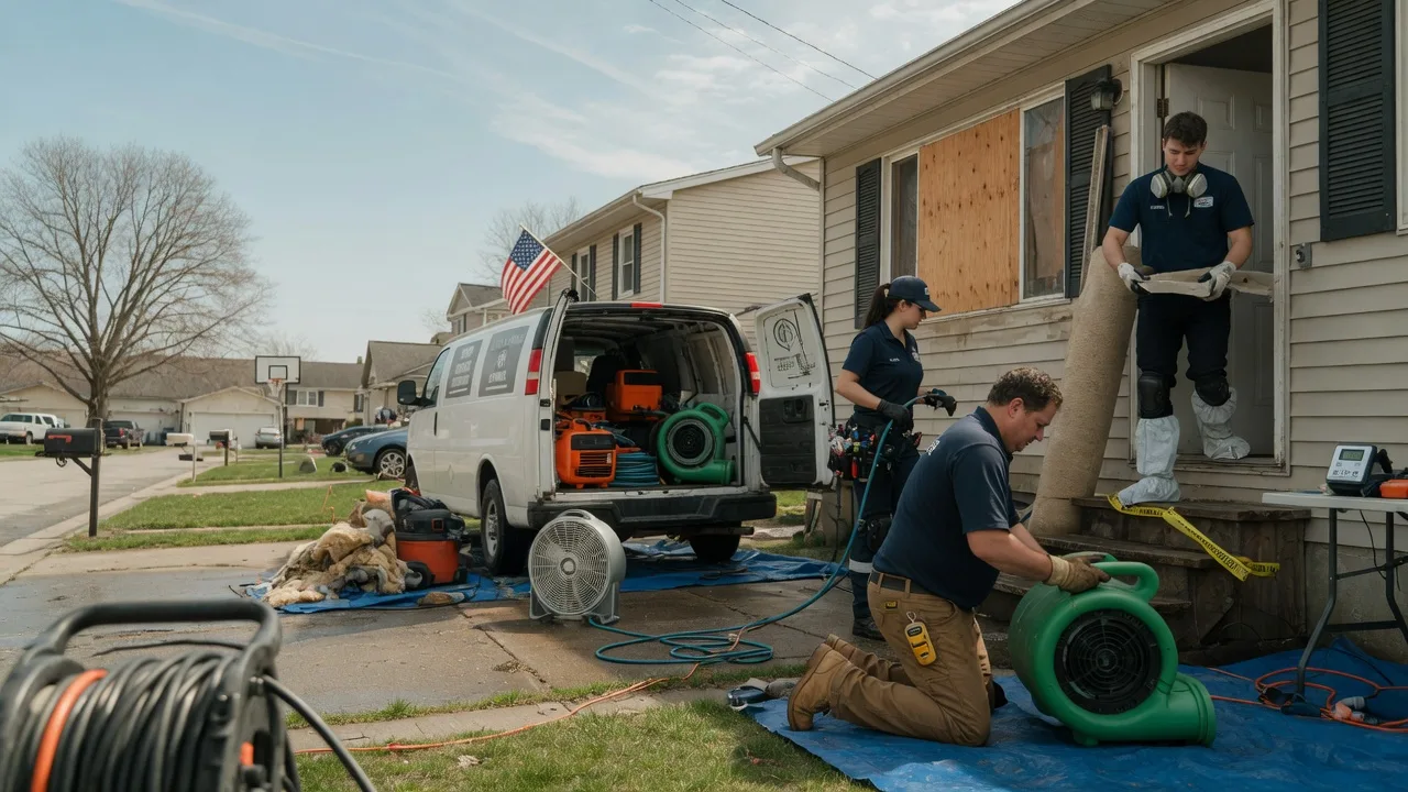 Water Damage Restoration in Monahans, TX near me